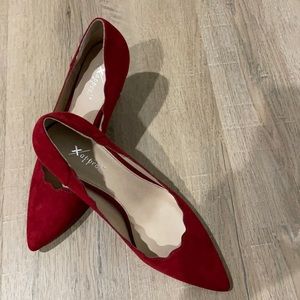 Xappeal red heels
